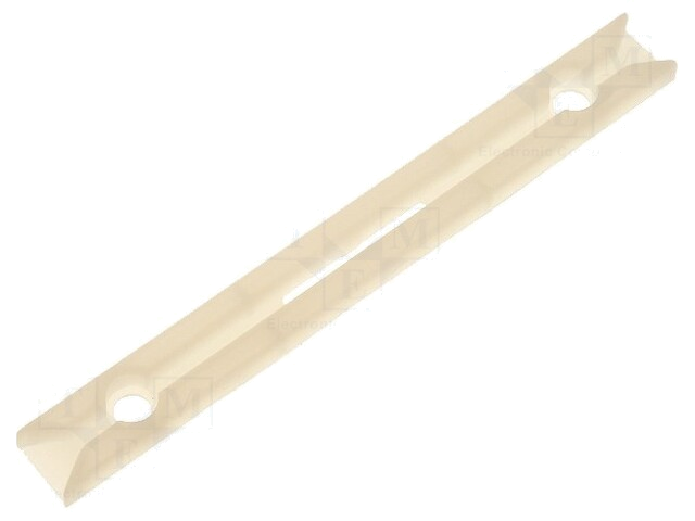 Printplaatgeleider; polyamide; natuurlijk; L: 89mm; UL94V-2 Printplaatgeleider; polyamide; natuurlijk; L: 89mm; UL94V-2